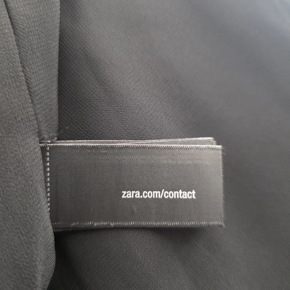 ZARA WOMAN  ANIMAL PRINT JACQUARD BLAZER ZW COLLECTION LEOPARD SIZE SMALL - Picture 12 of 12